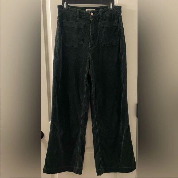 Rollas High Rise Wide Leg Corduroy Pants Size 28 - Picture 5 of 14